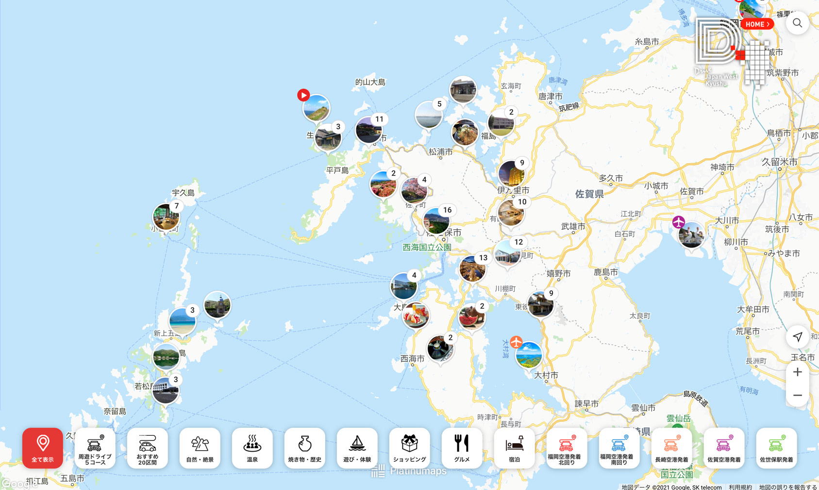近隣樹民にとっても、穴場情報を含む有益なマップに