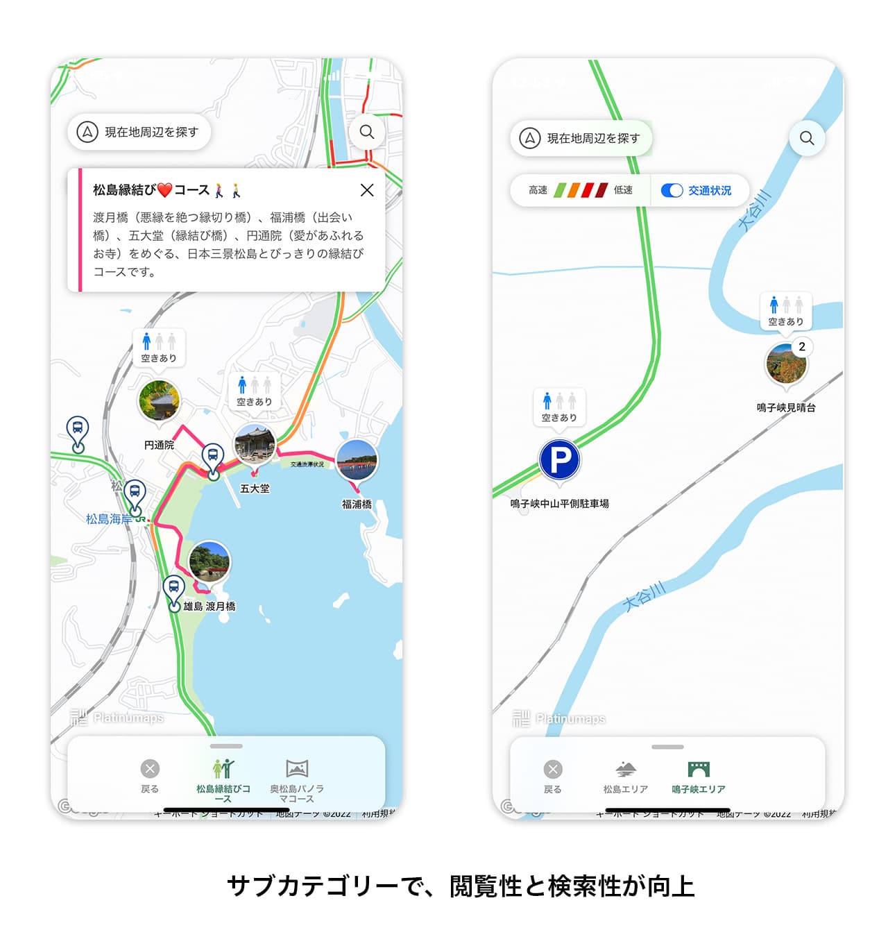 「サブカテゴリー」新機能を提供開始